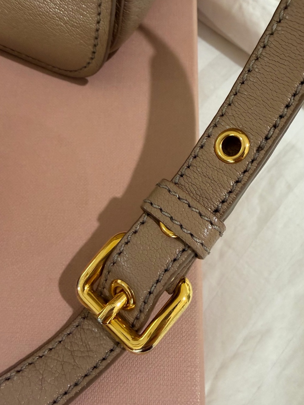 Miu Miu Madras Crossbody Bag - Picture 5 of 14